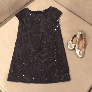 Like new Black sequin party dress size medium 8